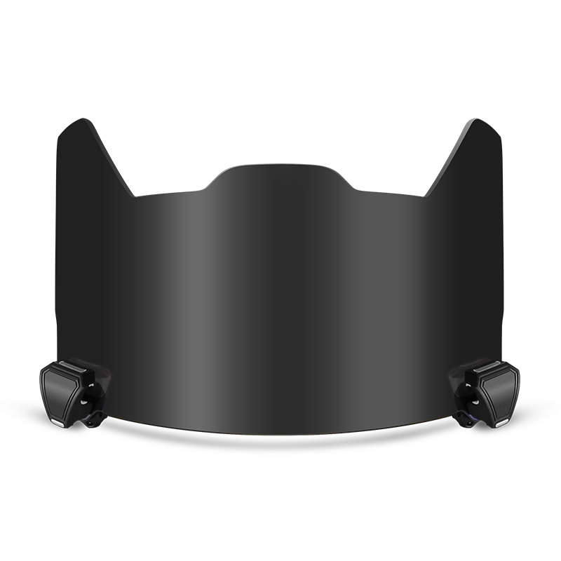 Light Black American Football Visor For Senior