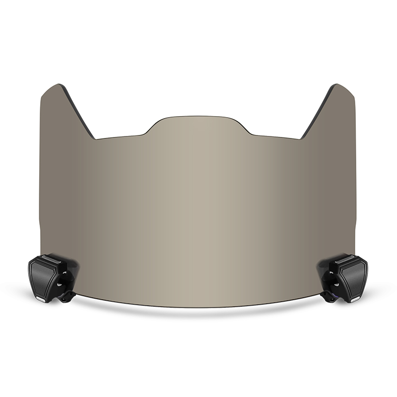 Light Brown American Football Visor For Senior