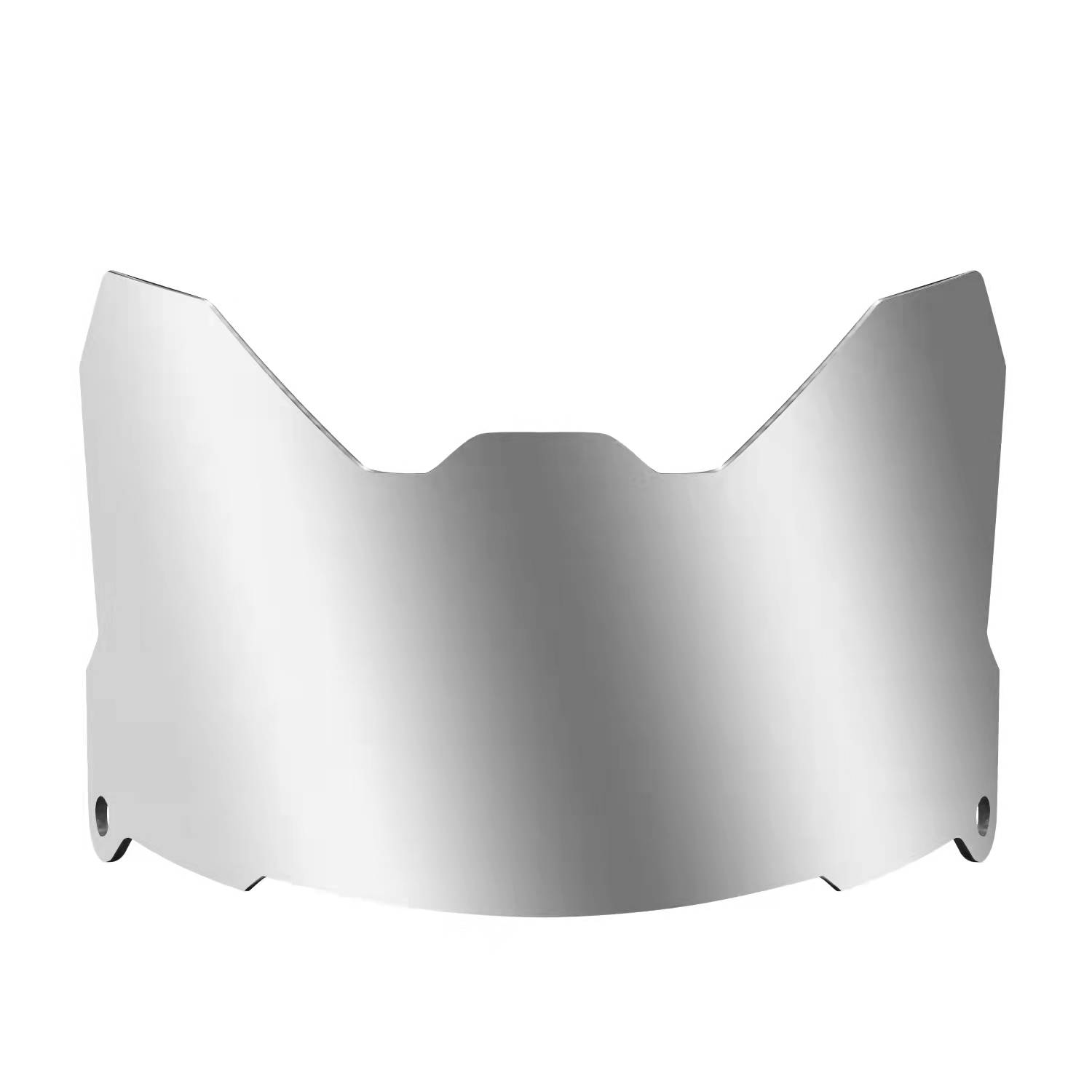 Mirror Silver Universal American Football Visor Protective Gear